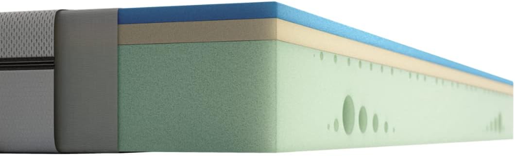 Emma One Matratze, Kaltschaummatratze, 90x200 cm, H2 Härtegrad Mittelhart, 18 cm Höhe, 3-Zonen-Stützung, Atmungsaktiver & Waschbarer Bezug