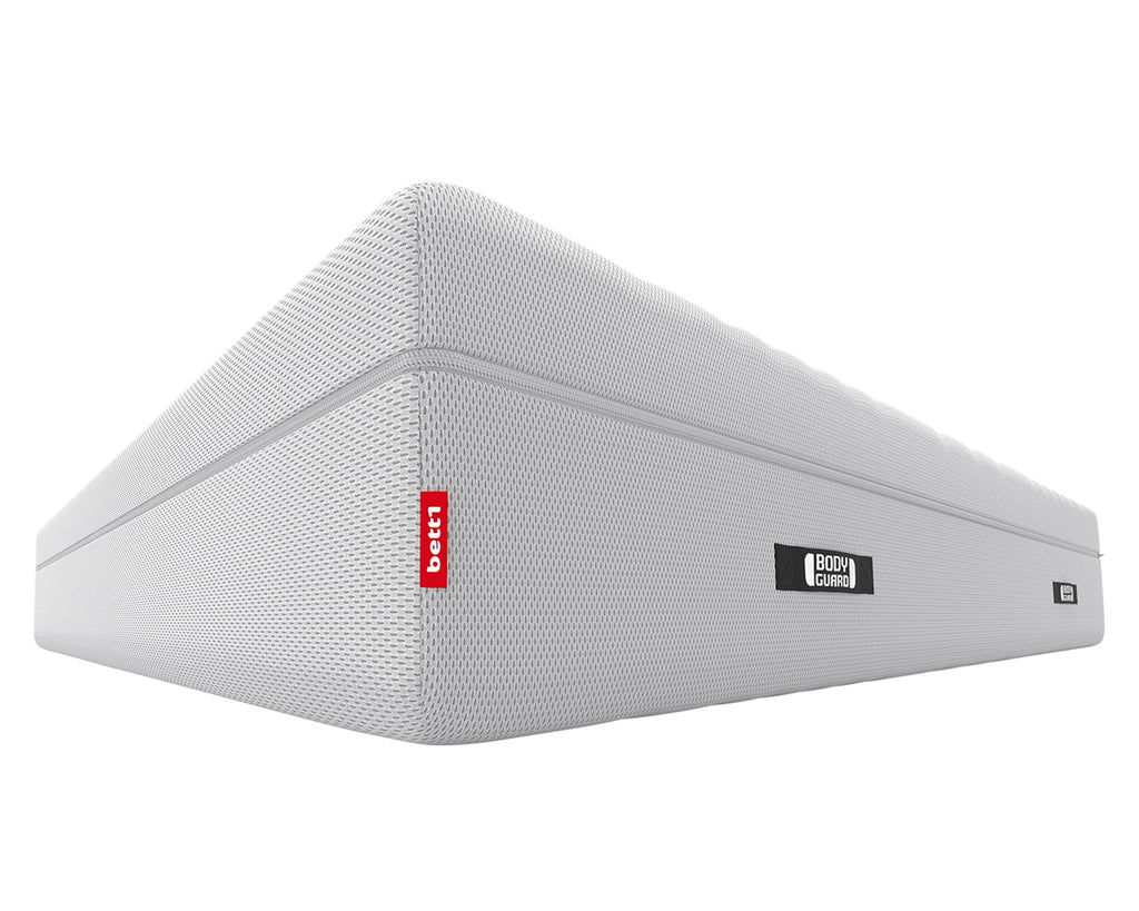 Bodyguard bett1 Boxspring Matratze 140x200 mit ca. 28 cm Matratzen-Höhe! (100% Vollschaum, 2in1 Liegehärten Mittelfest & Fester, Oeko-TEX 100, QXSchaum)