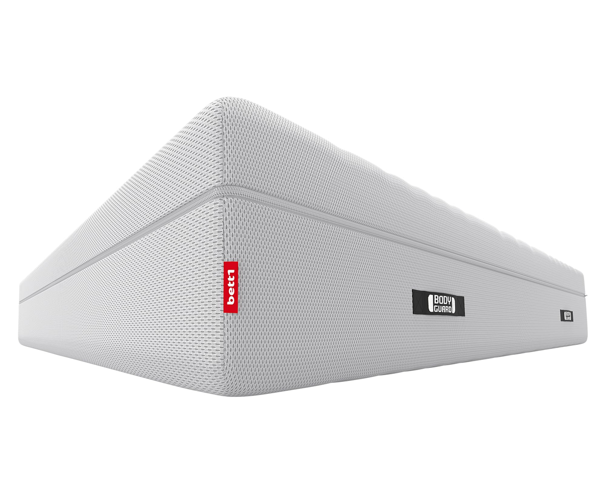 Bodyguard bett1 Boxspring Matratze 140x200 mit ca. 28 cm Matratzen-Höhe! (100% Vollschaum, 2in1 Liegehärten Mittelfest & Fester, Oeko-TEX 100, QXSchaum)