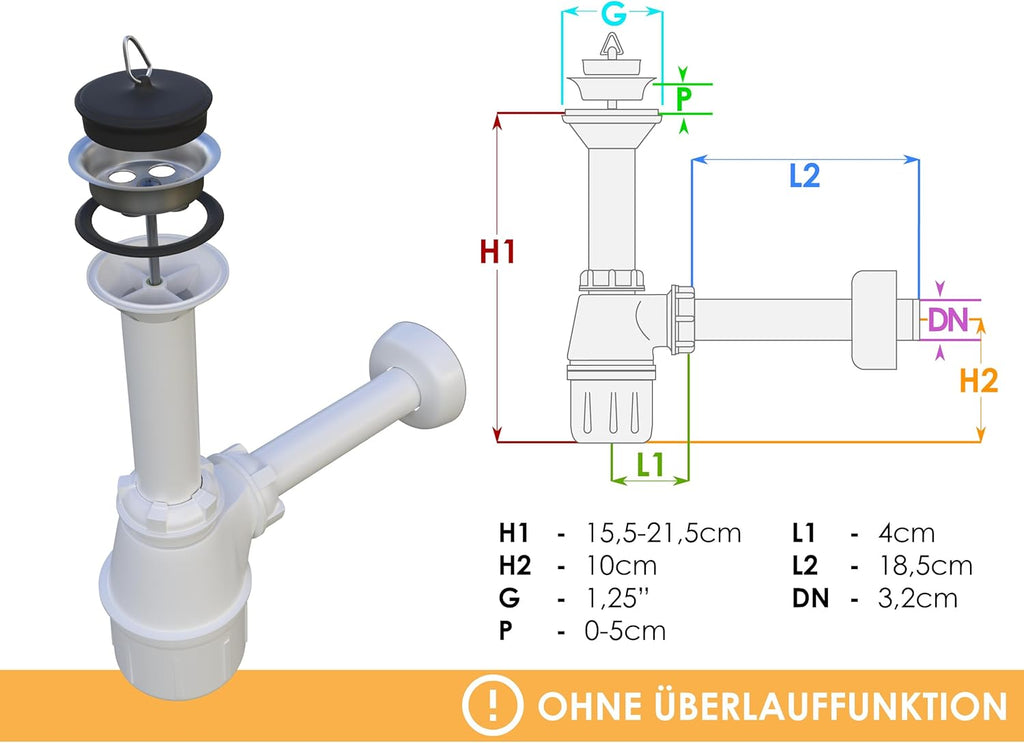 Mirjan24 Badmöbel Set Madrit II mit Waschbecken und Siphon, Komplettprogramme für Spiegelschrank, Waschtisch, Hochschrank (Kastanien Breslau/Grau Hochglanz, ohne Beleuchtung)